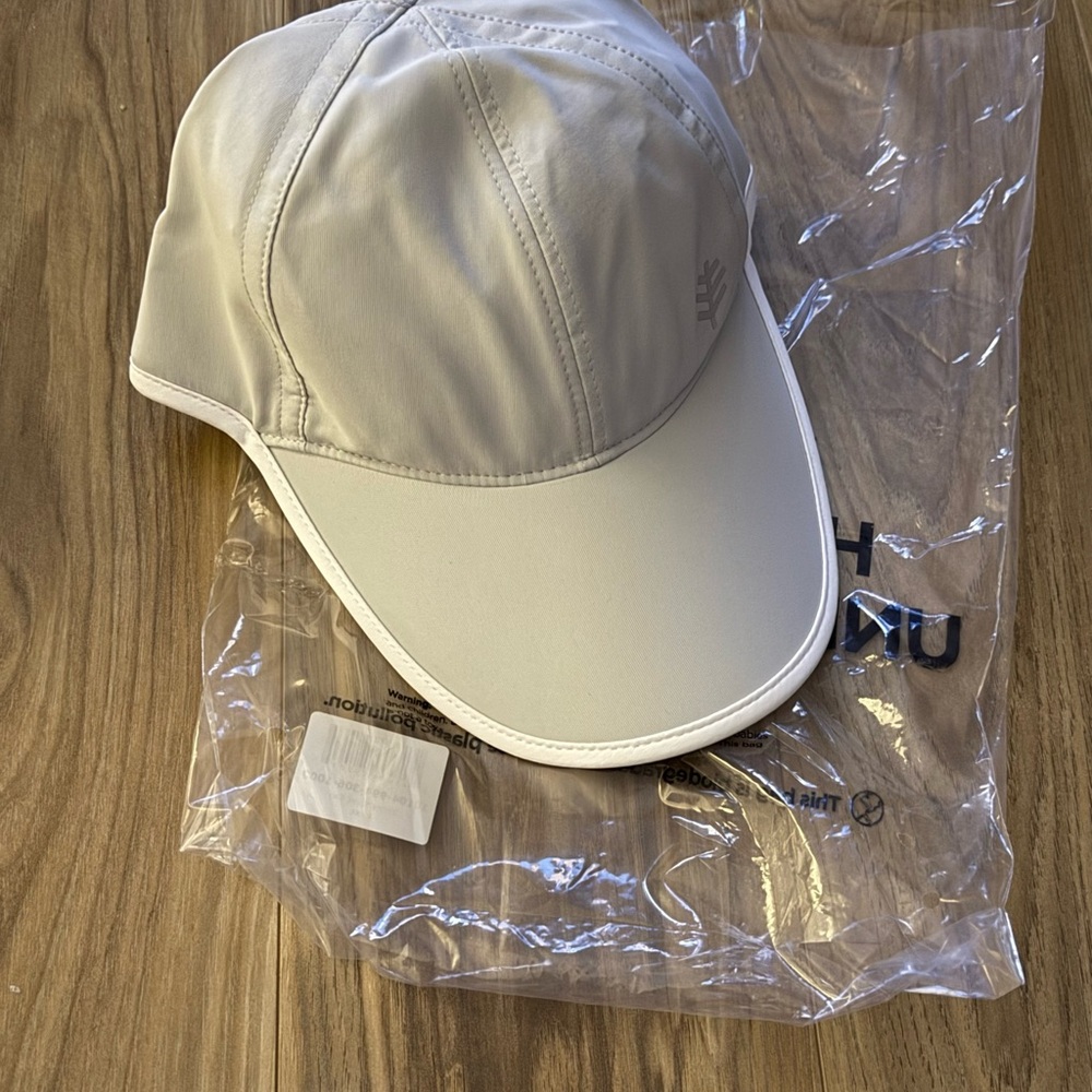 White & Gray coolibar Baseball Cap - Picture 3 of 6